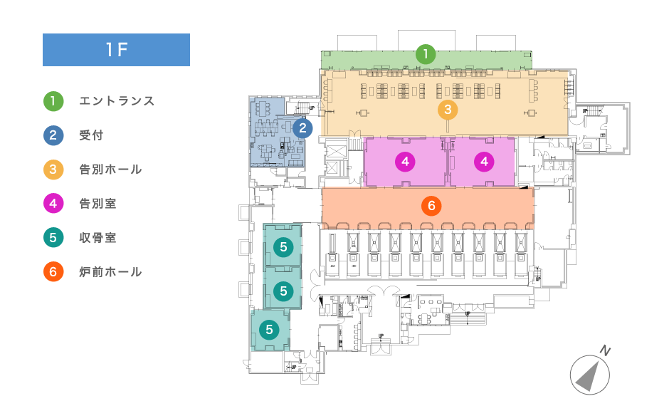 1F　配置図